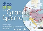 Dico atlas de la Grande Guerre - Chronologie de la Première Guerre mondiale, 1914-1918
