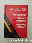 DICTIONNAIRE FRANCAIS-ALLEMAND/ALLEMAND-FRANCAIS