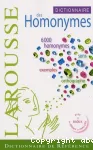 Dictionnaire des homonymes